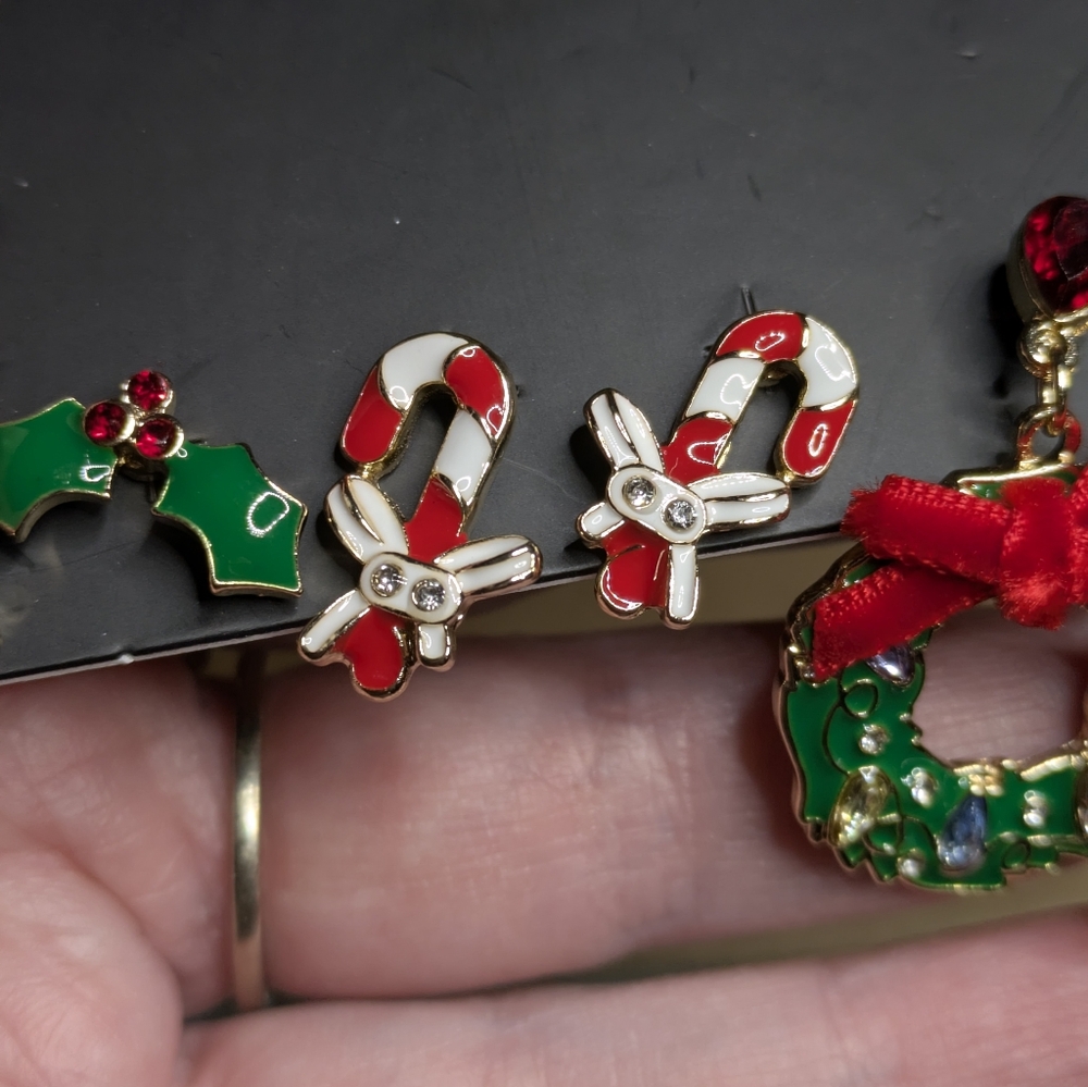 Whimsy Holiday Earring Set - Picture 3 of 6